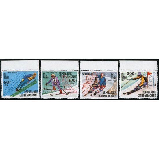 OLI1 Rep. Centroafricana A 208/11 1980 MNH OLI1 Rep. Centroafricana A 208/11 1980 MNH