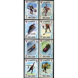 OLI1 Umm Al Qiwain 75 + A 14 1968 JJOO Grenoble MNH OLI1 Umm Al Qiwain 75 + A 14 1968 JJOO Grenoble MNH
