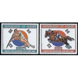 OLI1  Guinea Guinee Nº A 209/10  1988  JJOO Seúl   MNH