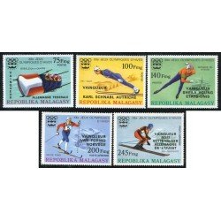 OLI1 Madagascar 573/77 + A 160/61 1976 MNH