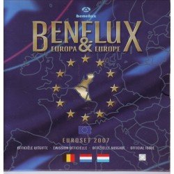 Monedas Euros Benelux Cartera 2007