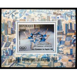 OLI1  Rep. Centroafricana  HB 70  1984  JJOO Los Angeles   MNH
