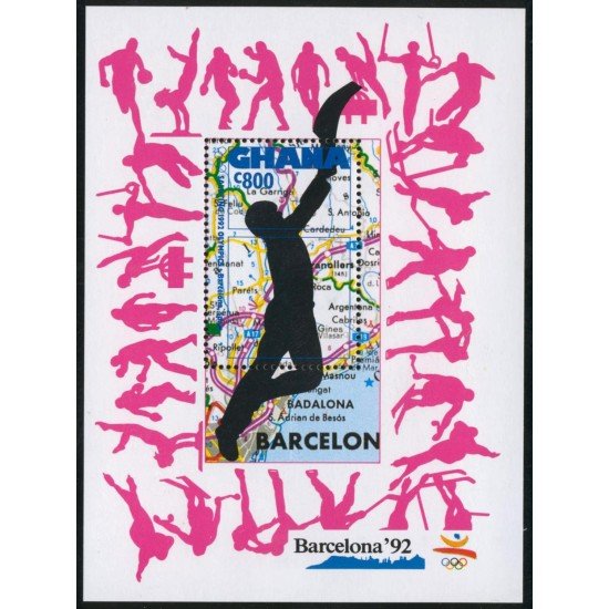 OLI1 Ghana HB 185 1992  JJOO Barcelona MNH