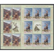 España Spain Emisión conjunta 2012 Rumanía-España Fauna Ciervo Deer MNH