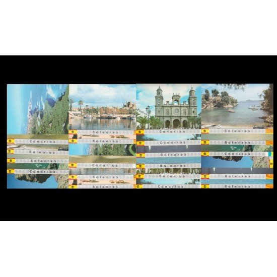 España Tarjetas del Correo y de Iniciativa Privada 1/24 1995 Comunidades de Baleares y Canarias España Tarjetas del Correo y de Iniciativa Privada 1/24 1995 Comunidades de Baleares y Canarias