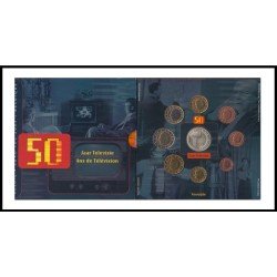 Bélgica 2003 Cartera Oficial Monedas € euro Set TV Bélgica 2003 Cartera Oficial Monedas € euro Set TV