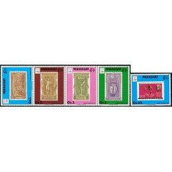 OLI1 Paraguay 2490/94 1990 Juegos olímpicos de verano en Barcelona MNH OLI1 Paraguay 2490/94 1990 Juegos olímpicos de verano en Barcelona MNH