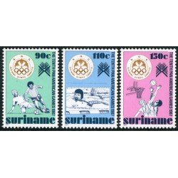 OLI2 Surinam Suriname Nº 1079/81  1987   MNH