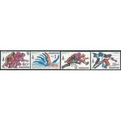 OLI2  Checoslovaquía  Czechoslovakia Nº 2371/74  1980 JJOO Moscú  MNH