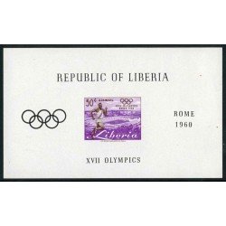 OLI2 Liberia HB 16 1960 JJOO Roma MNH OLI2 Liberia HB 16 1960 JJOO Roma MNH