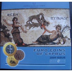 Monedas Euros Chipre Cartera 2009 Monedas Euros Chipre Cartera 2009