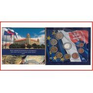 Eslovaquia 2009 Cartera Of Monedas € euro Set