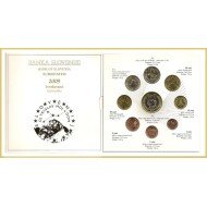 Eslovenia 2009 Cartera Oficial Monedas € euros + 3 € conmemorativos Eslovenia 2009 Cartera Oficial Monedas € euros + 3 € conmemorativos
