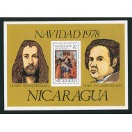 Nicaragua HB 143 1978 Navidad Chritsmas Durer Goya  MNH