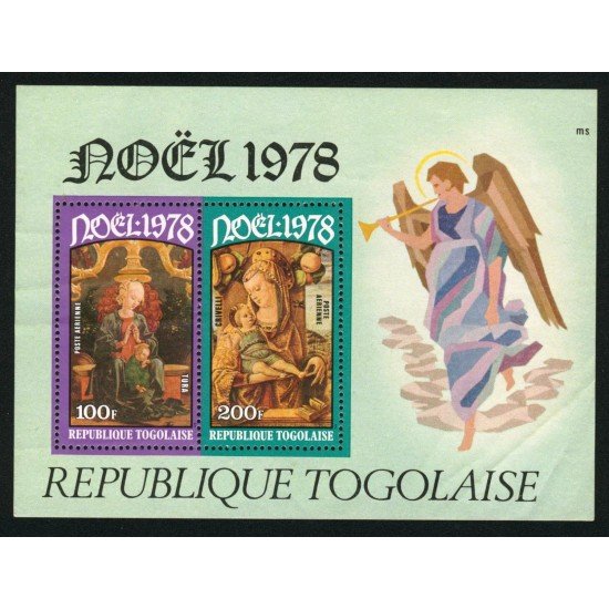 REL Togo HB 124 (defectos) 1978 MNH REL Togo HB 124 (defectos) 1978 MNH