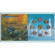 Finlandia 2003 Cartera Oficial Monedas € euros + Medalla Laponia Finlandia 2003 Cartera Oficial Monedas € euros + Medalla Laponia