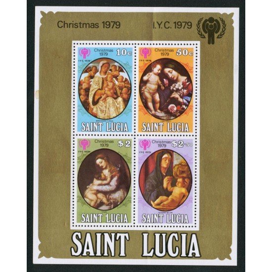 REL Santa Lucía HB 18 1979 MNH