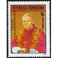 Rep. Dominicana A- 331 1979  Papa Juan Pablo II MNH