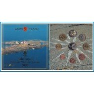 Finlandia 2009 I Cartera Oficial Monedas € euro + Medalla Faro del Mercado Finlandia 2009 I Cartera Oficial Monedas € euro + Medalla Faro del Mercado