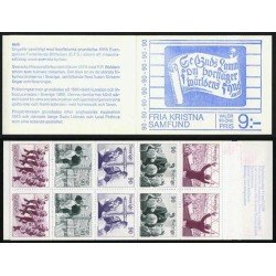 Suecia Sweden C999 1978 Iglesias cristianas libres Carnet MNH