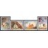 REL Luxemburgo 1234/37 1991 Fondo Nacional de Bienestar Capillas Restauradas tercera serie  MNH