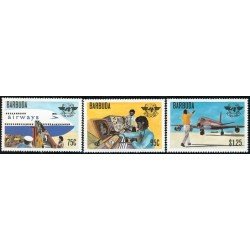 TRA1 Barbuda Nº 434/36 airways avión MNH TRA1 Barbuda Nº 434/36 airways avión MNH