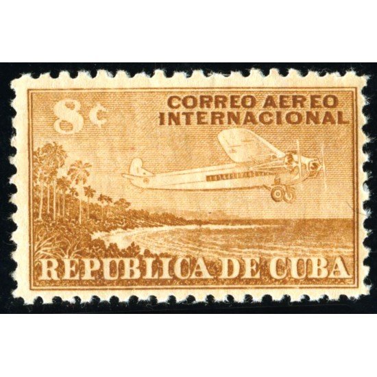 TRA1 Cuba A- 38 Correo aéreo internacional Avión MNH TRA1 Cuba A- 38 Correo aéreo internacional Avión MNH