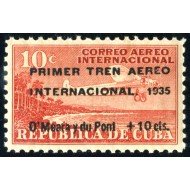 TRA1 Cuba A- 16A 1935 Establecimiento de la zona franca del puerto de Matanzas MNH TRA1 Cuba A- 16A 1935 Establecimiento de la zona franca del puerto de Matanzas MNH
