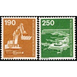 TRA1  Alemania Berlín 635/36 1982 Industria y ténica MNH