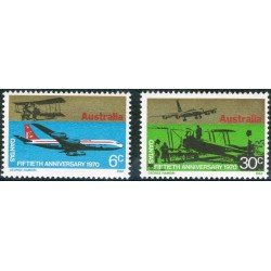 TRA1 Australia Nº 422/23 transportes avión MNH TRA1 Australia Nº 422/23 transportes avión MNH