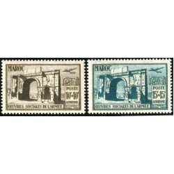 TRA1 Marruecos Morocco  A 79/80 MNH