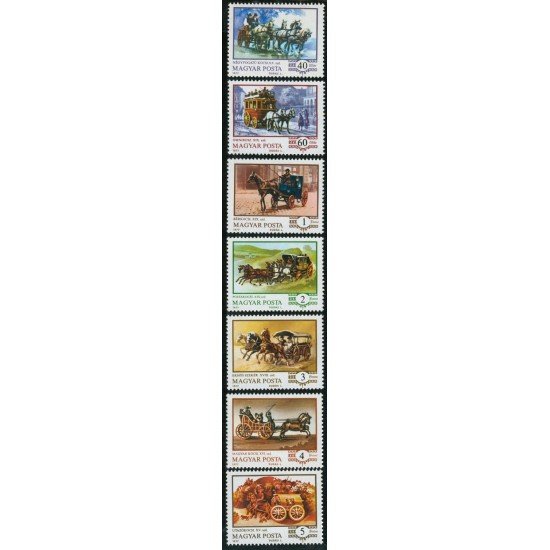 TRA1 Hungría Hungary  Nº 2543/49  1977  MNH