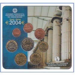 Grecia 2004 Cartera Oficial Blister Monedas € euro