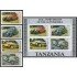 TRA1 Tanzania 267/70 + HB 42 1986 MNH     