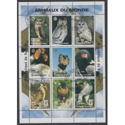 Guinea Guinee 1213/21 1998 Animales del Mundo en Minipliego