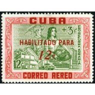 TRA/2 Cuba A- 203 1960 Pro-reforma Agraria MNH