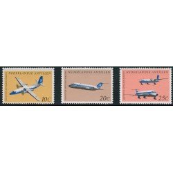 TRA2  Antillas Holandesas  A 88/90  Transportes avión MNH