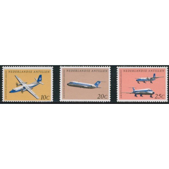 TRA2 Antillas Holandesas A 88/90 Transportes avión MNH TRA2 Antillas Holandesas A 88/90 Transportes avión MNH