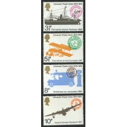 TRA2 Gran Bretaña 725/28 1974 Centenario del U.P.U MNH TRA2 Gran Bretaña 725/28 1974 Centenario del U.P.U MNH