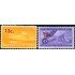 TRA2/FAU3 Cuba A- 200/01 1959 Correo Aéreo Internacional Avión Plane MNH