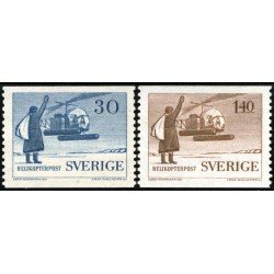 TRA2   Suecia Sweden  Nº A 8/9   MNH