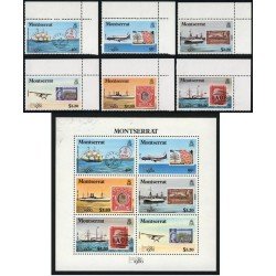 TRA2 Montserrat 418/236 + HB 21 1980 MNH TRA2 Montserrat 418/236 + HB 21 1980 MNH
