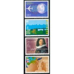 TRA2  Suiza Switzerland 1445/48 1994  Aniversarios y acontecimientos MNH