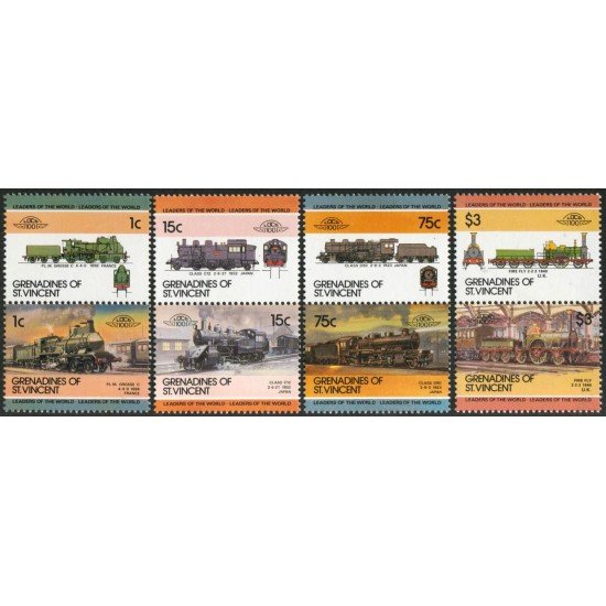 TRA2  Grenadines 378/85 MNH