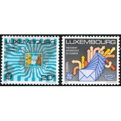 TRA2 Luxemburgo 1149/50 1988 Europa C.E.P.T. 1988 Transportes y Comunicaciones MNH TRA2 Luxemburgo 1149/50 1988 Europa C.E.P.T. 1988 Transportes y Comunicaciones MNH