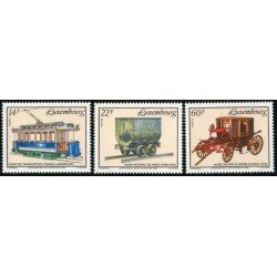TRA2 Luxemburgo 1274/76 1993 Transportes antiguos MNH TRA2 Luxemburgo 1274/76 1993 Transportes antiguos MNH
