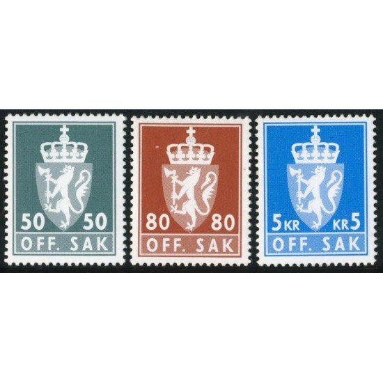 FAU1 Noruega Norway Nº S 99/01 MNH FAU1 Noruega Norway Nº S 99/01 MNH