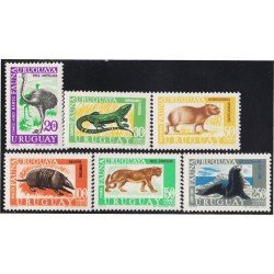 FAU1 Uruguay A- 360/65 1970 Fauna Indígena MNH