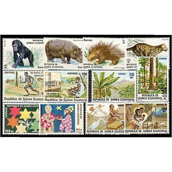 Guinea Ecuatorial Año completo Year complete 1983 MNH