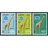 FAU1 Sudán  Nº 195/97  1967  MNH
